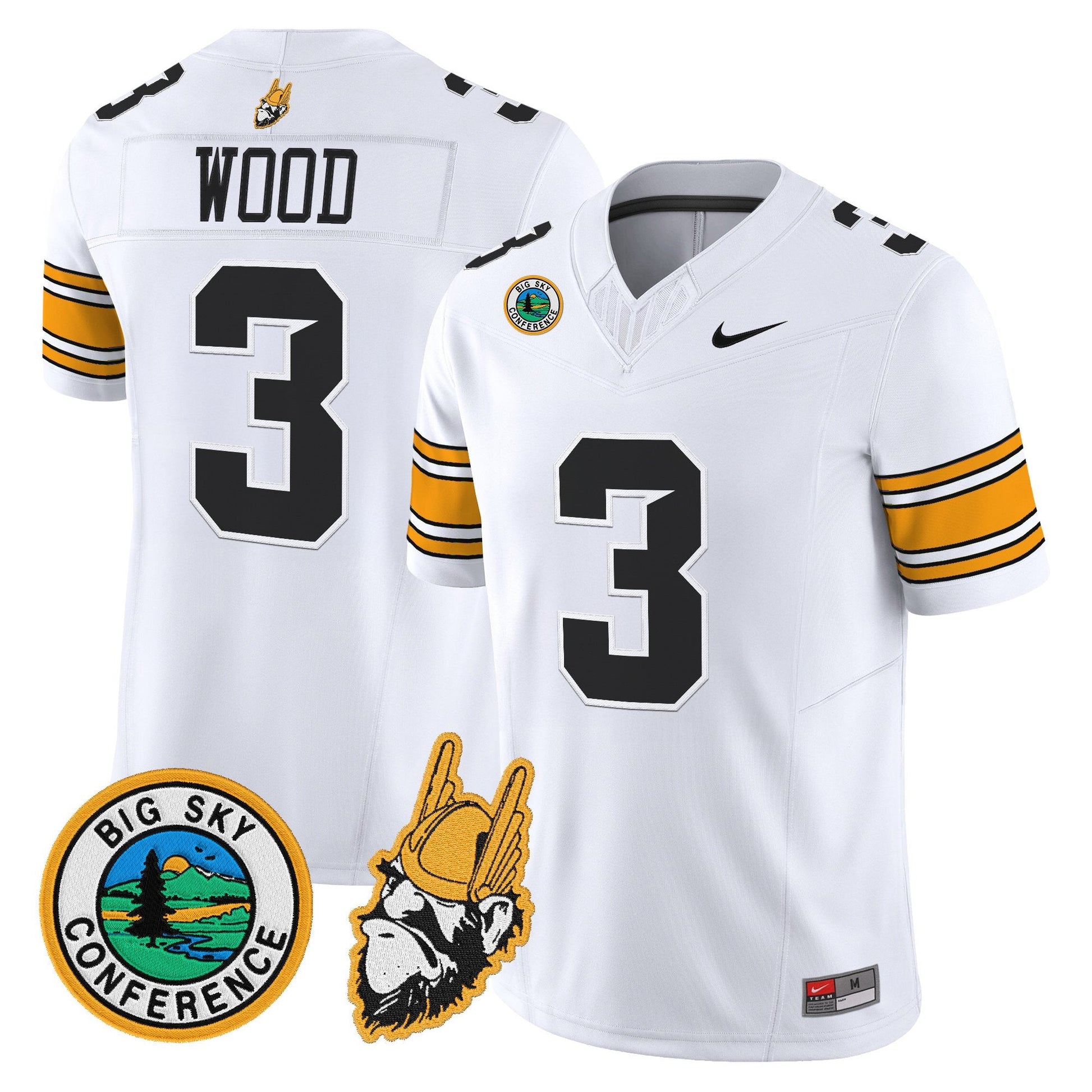Men's Idaho Vandals 1975 Throwback Vapor Limited Jersey - All Stitched