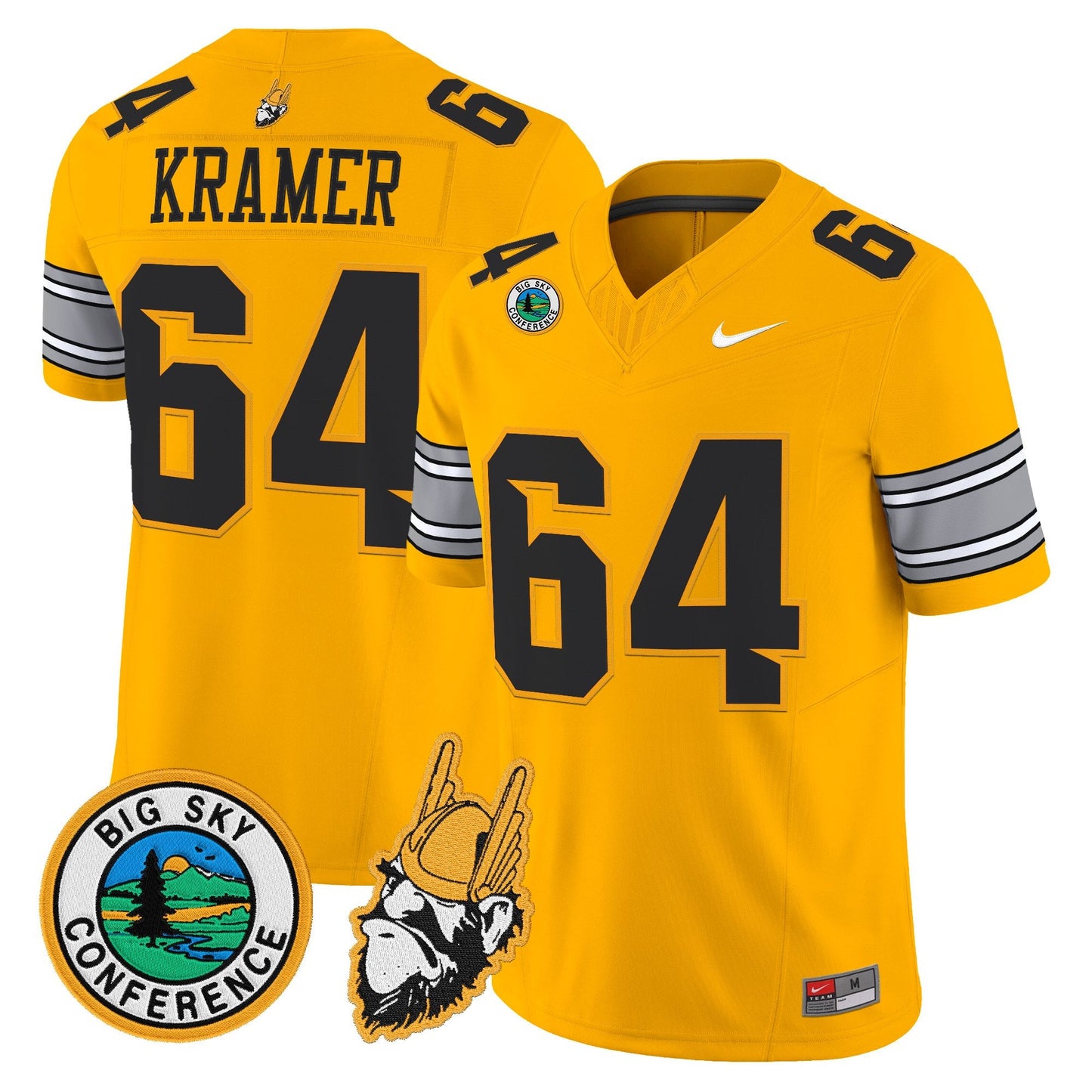 Men's Idaho Vandals 1975 Throwback Vapor Limited Jersey - All Stitched