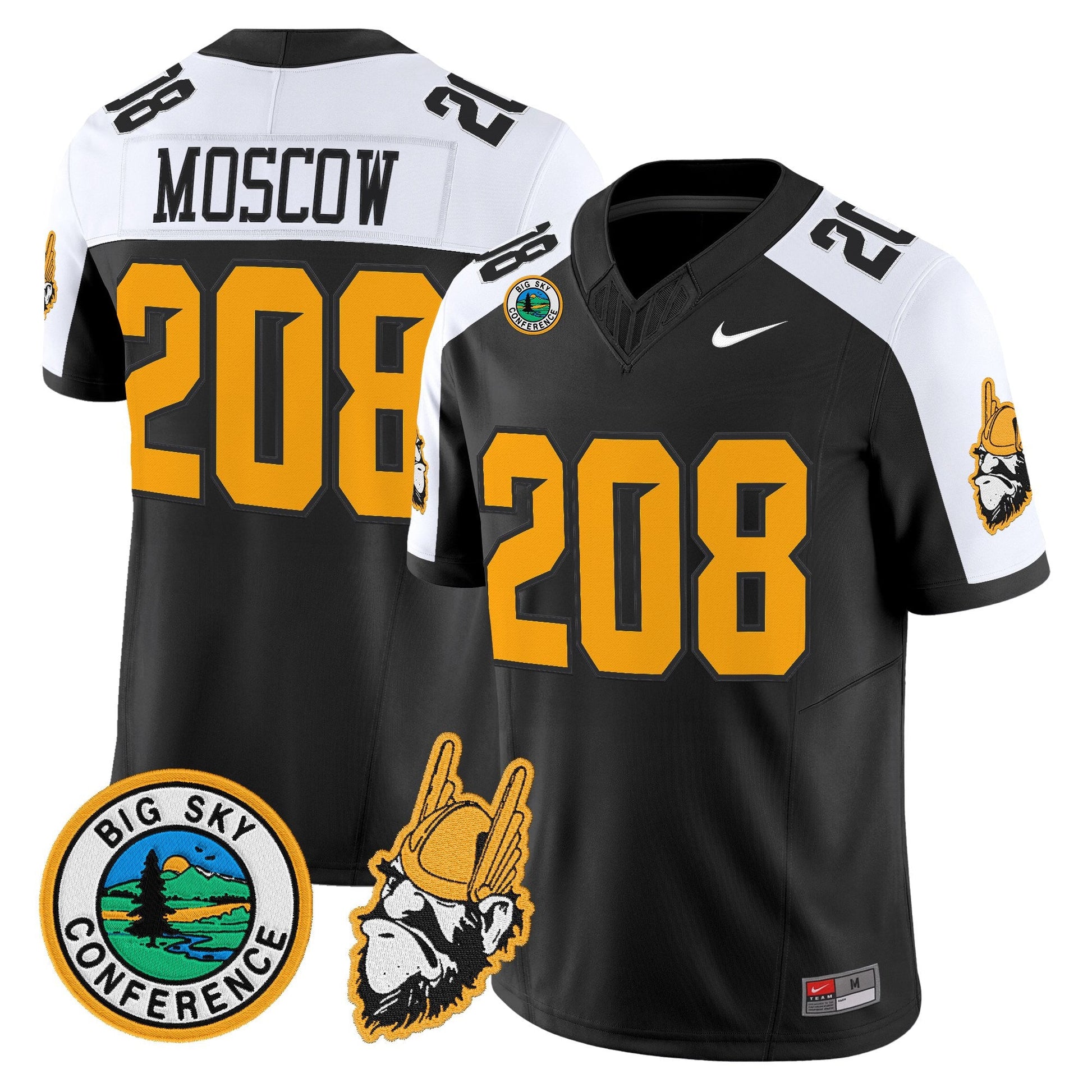 Men's Idaho Vandals 1975 Throwback Vapor Limited Jersey - All Stitched