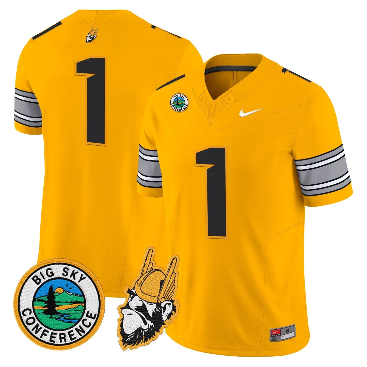 Men's Idaho Vandals 1975 Throwback Vapor Limited Jersey - All Stitched