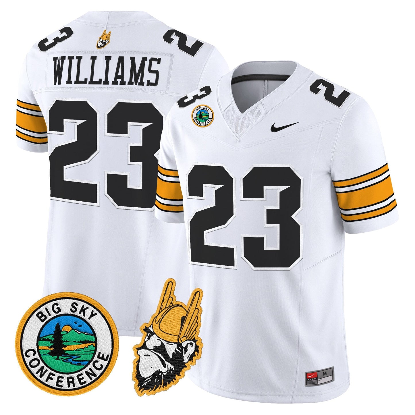 Men's Idaho Vandals 1975 Throwback Vapor Limited Jersey - All Stitched