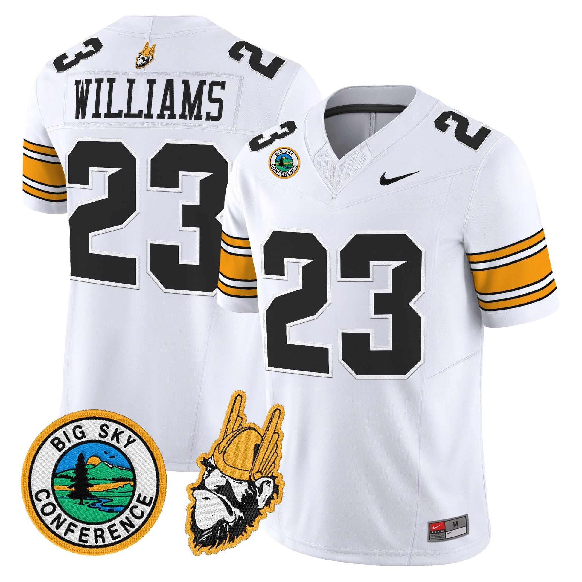 Men's Idaho Vandals 1975 Throwback Vapor Limited Jersey - All Stitched