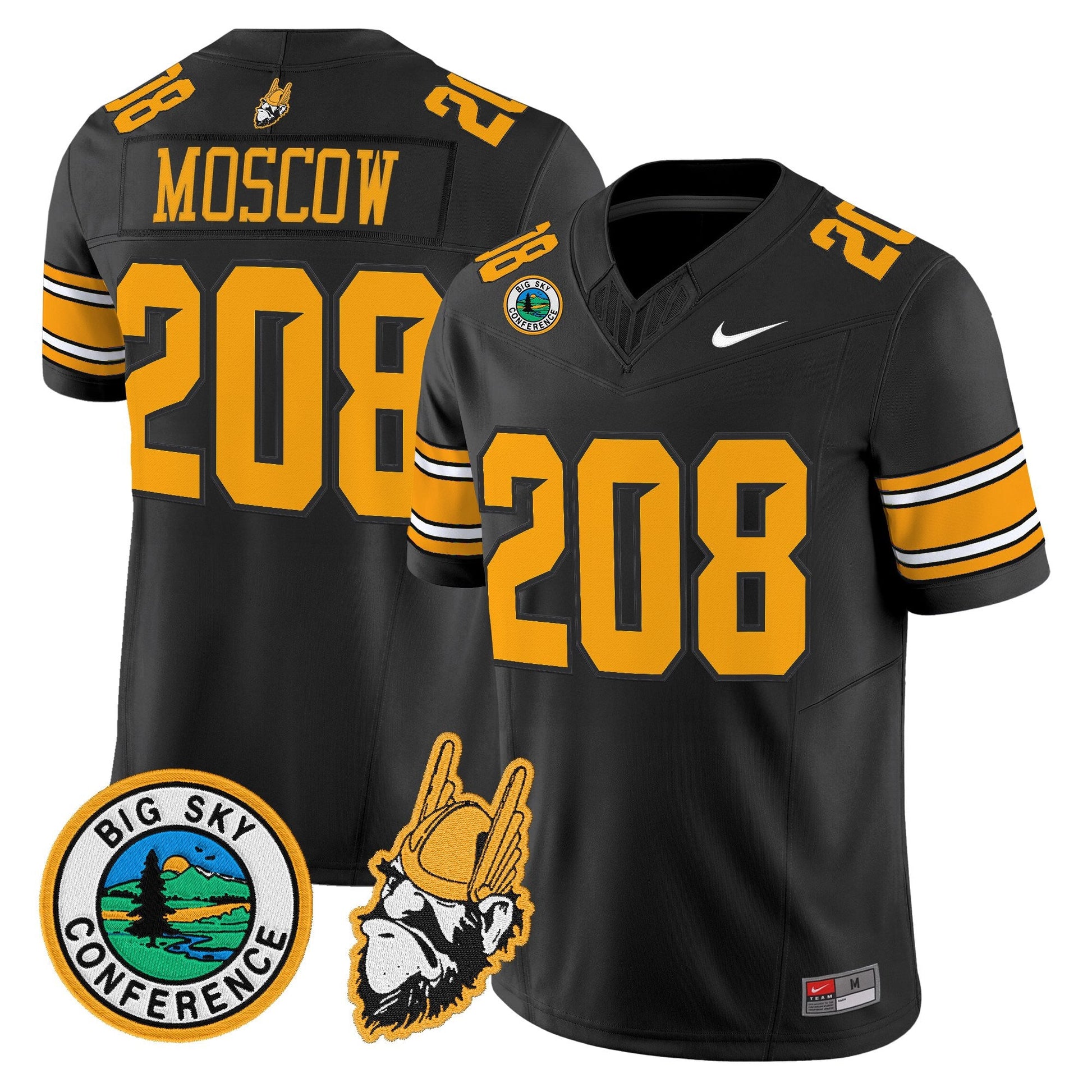 Men's Idaho Vandals 1975 Throwback Vapor Limited Jersey - All Stitched
