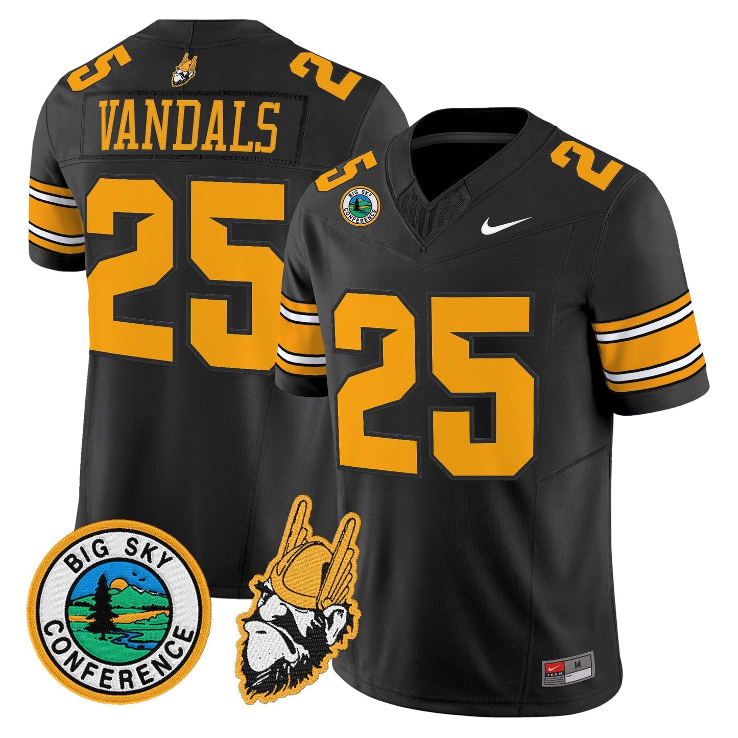Men's Idaho Vandals 1975 Throwback Vapor Limited Jersey - All Stitched