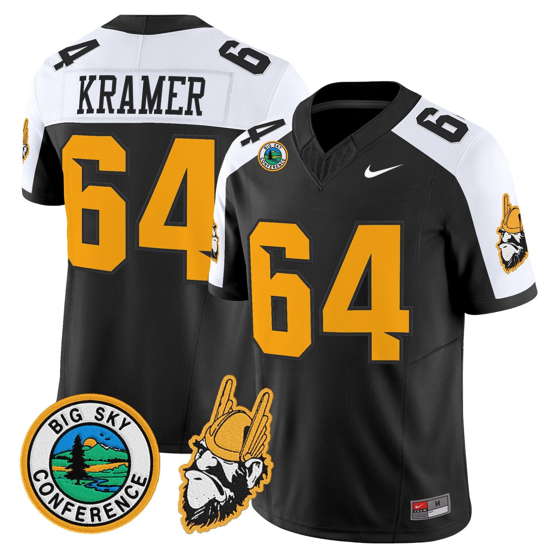 Men's Idaho Vandals 1975 Throwback Vapor Limited Jersey - All Stitched