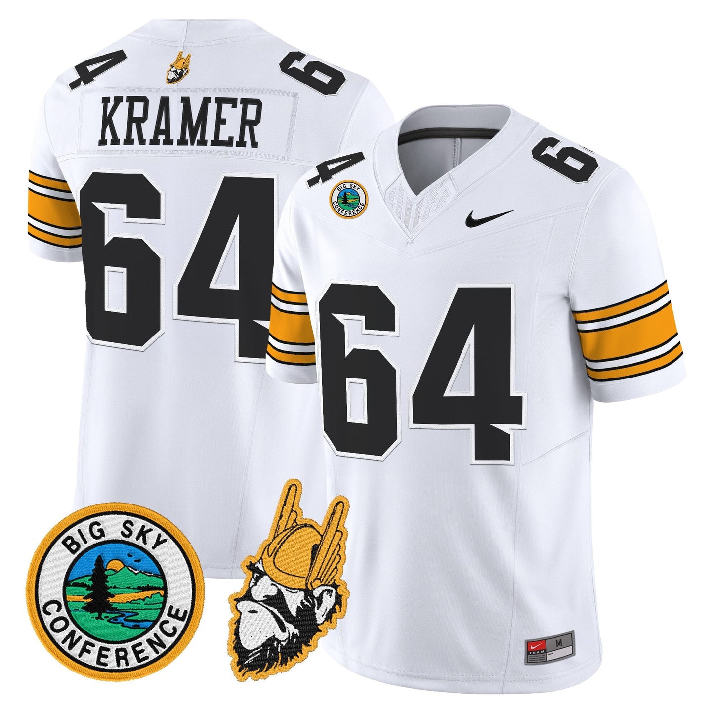 Men's Idaho Vandals 1975 Throwback Vapor Limited Jersey - All Stitched