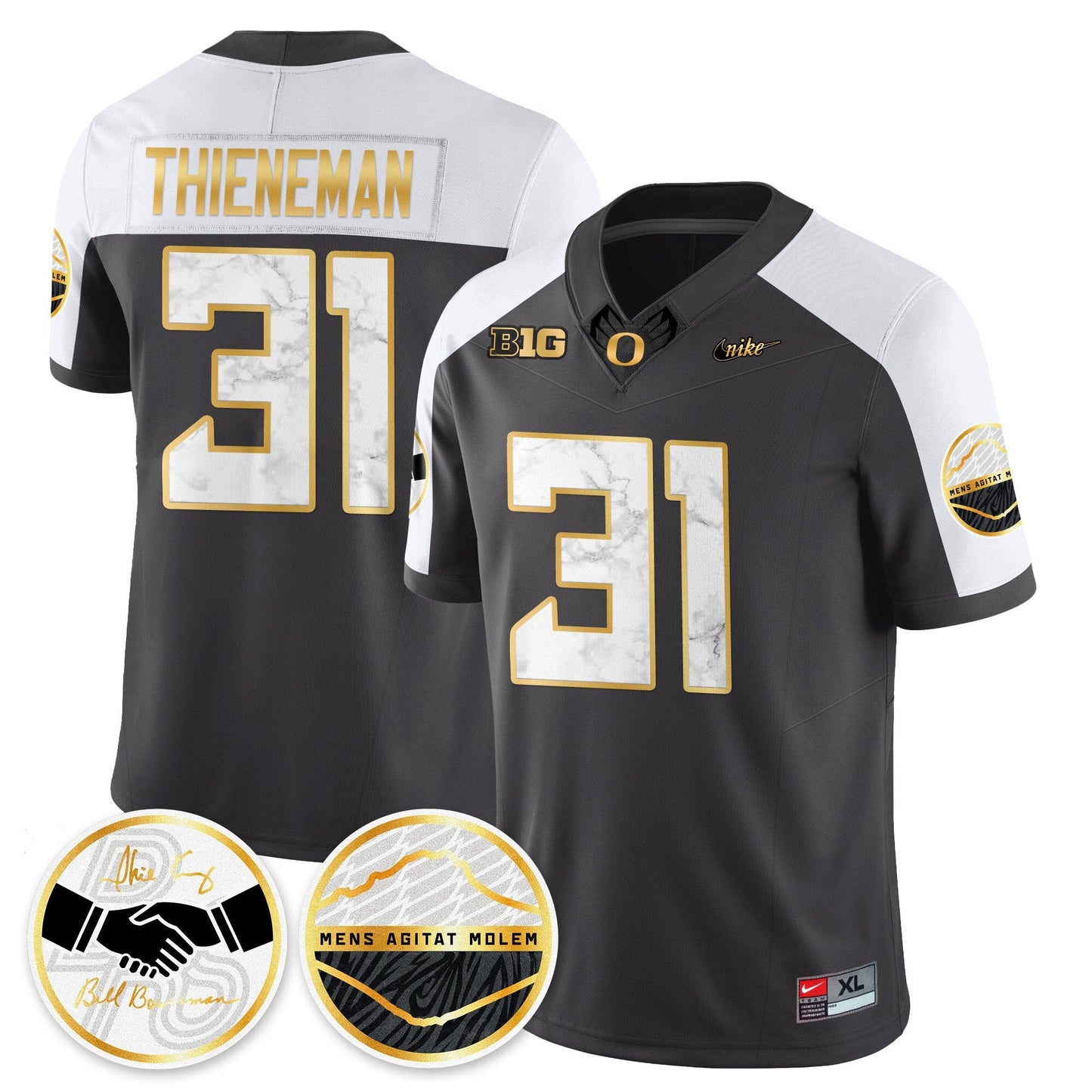 Oregon Ducks 2025 "Shoe Duck" Jersey - All Stitched