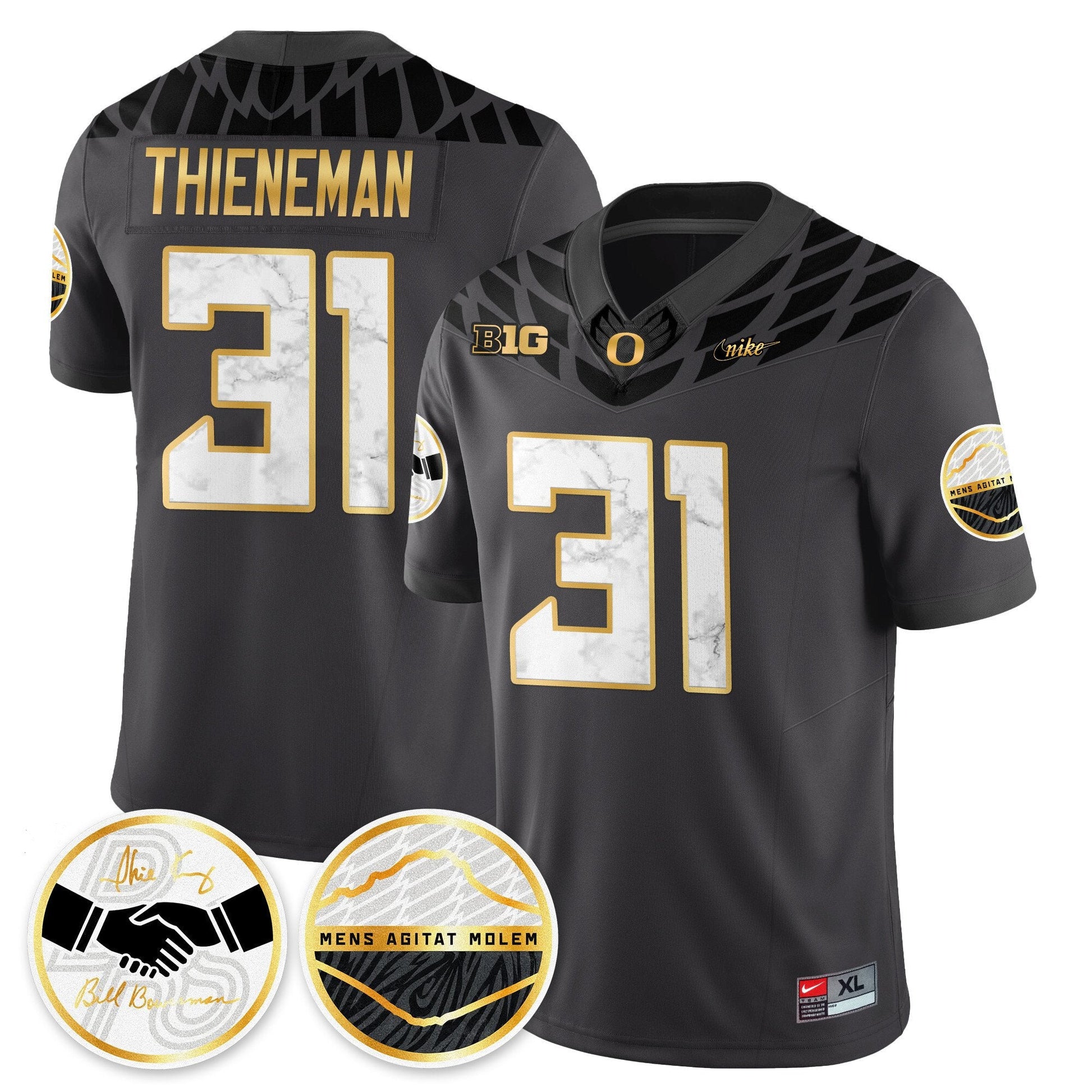 Oregon Ducks 2025 "Shoe Duck" Jersey - All Stitched