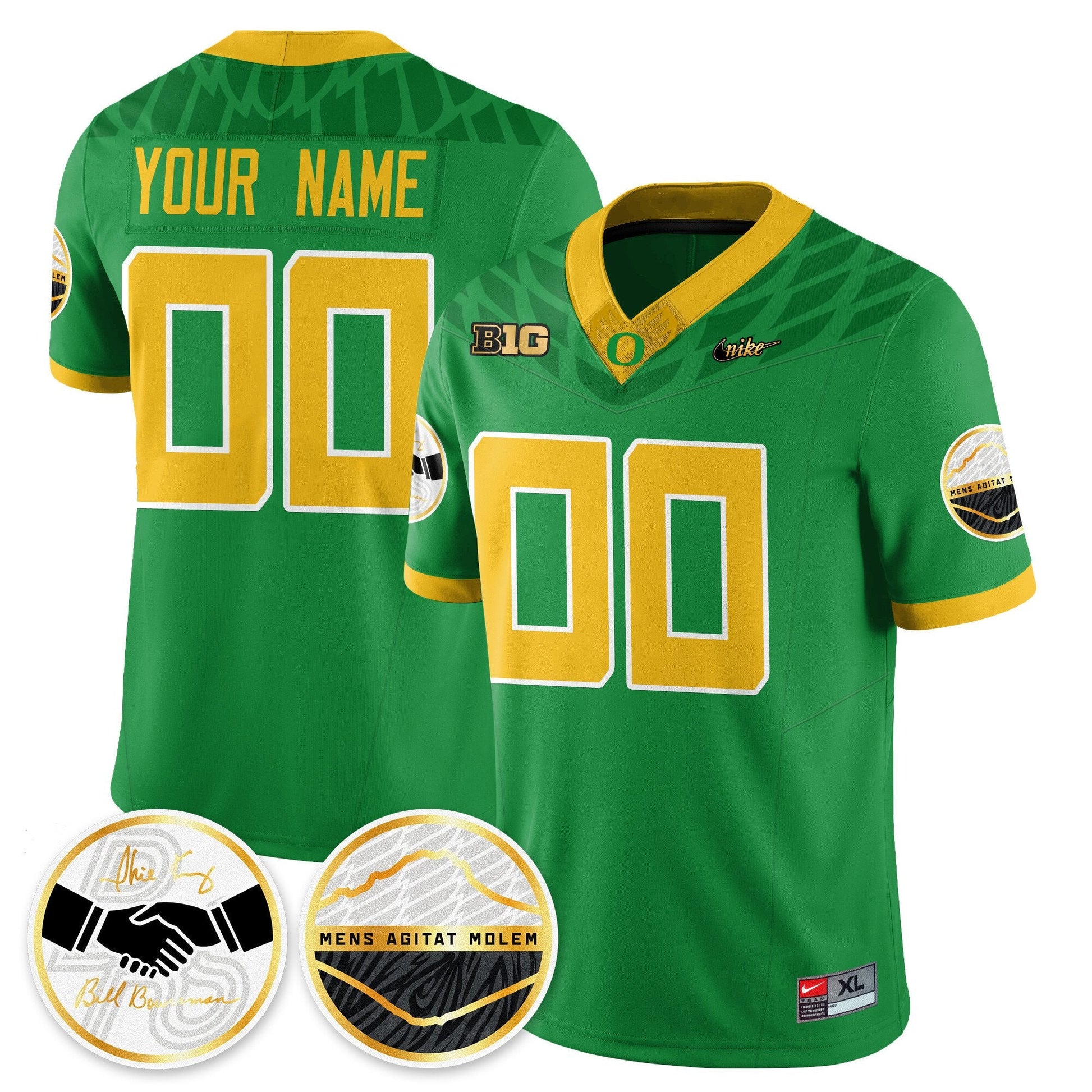 Oregon Ducks 2025 "Shoe Duck" Jersey - All Stitched