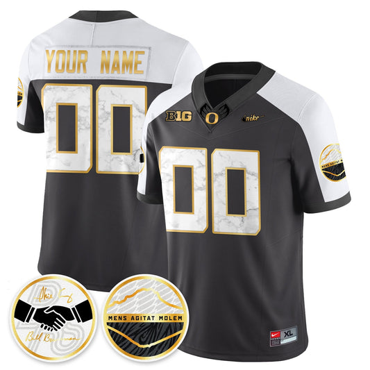 Custom Oregon Ducks 2025 "Shoe Duck" Jersey - All Stitched