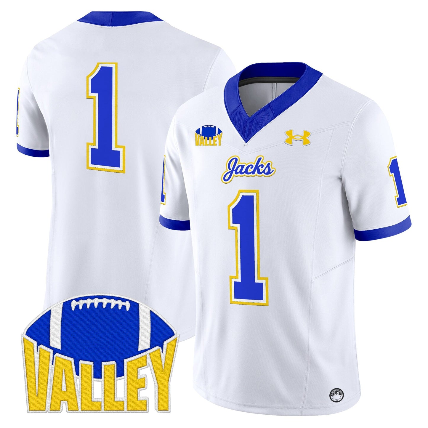 Men's South Dakota State Jackrabbits 2025 Vapor Limited Jersey - All Stitched