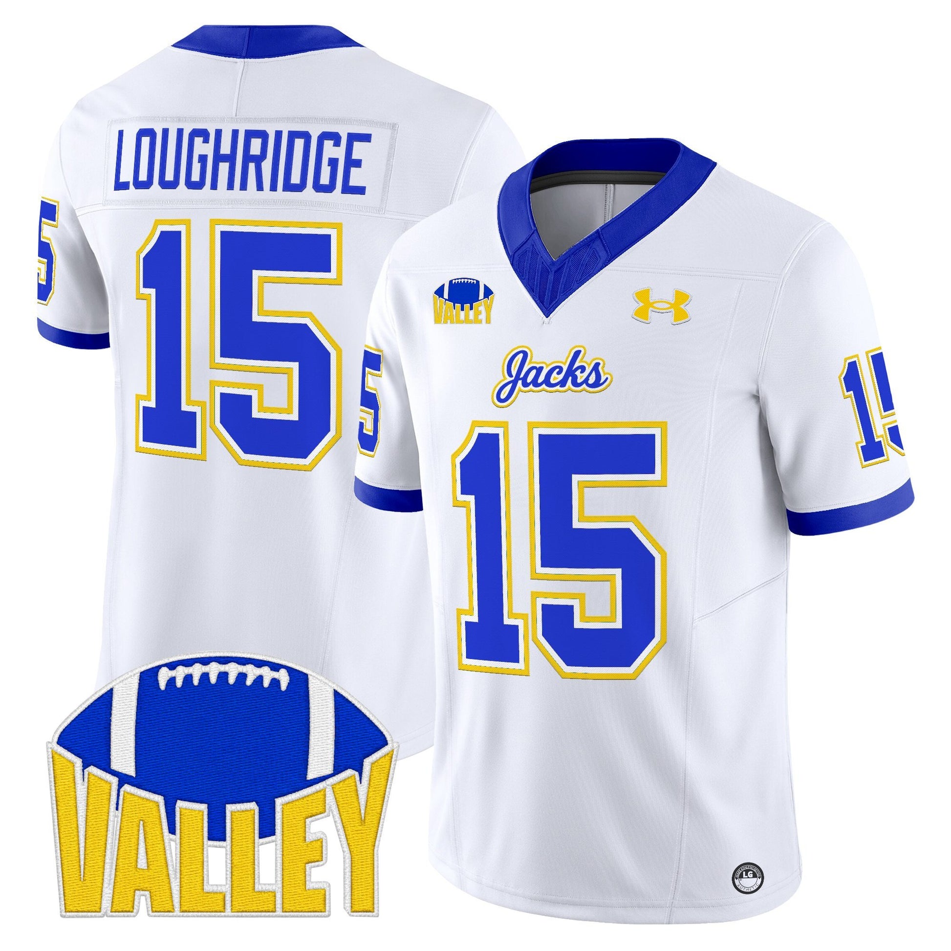 Men's South Dakota State Jackrabbits 2025 Vapor Limited Jersey - All Stitched