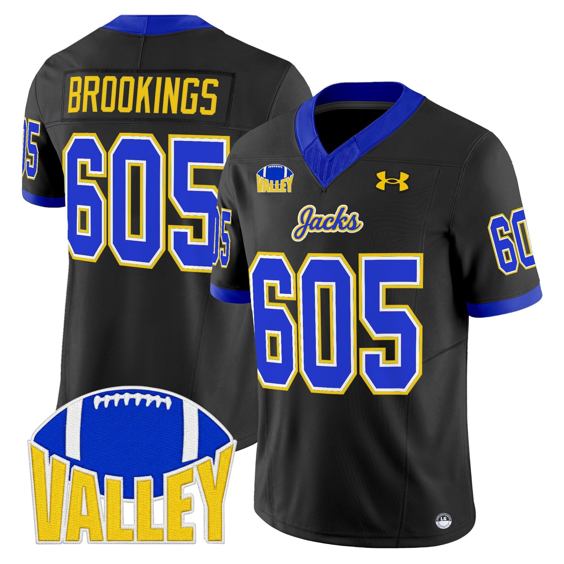 Men's South Dakota State Jackrabbits 2025 Vapor Limited Jersey - All Stitched