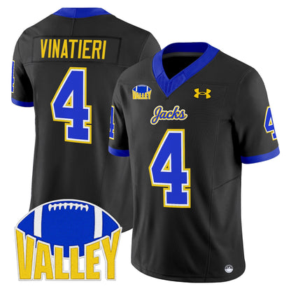 Men's South Dakota State Jackrabbits 2025 Vapor Limited Jersey - All Stitched