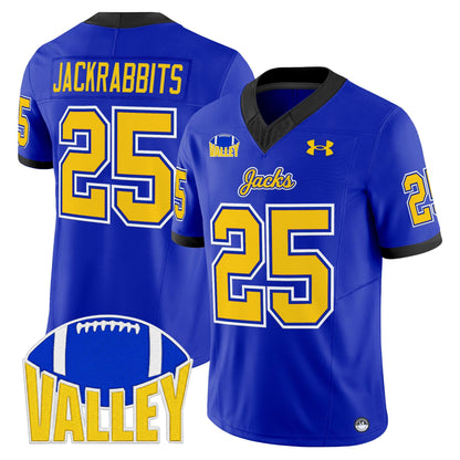 Men's South Dakota State Jackrabbits 2025 Vapor Limited Jersey - All Stitched