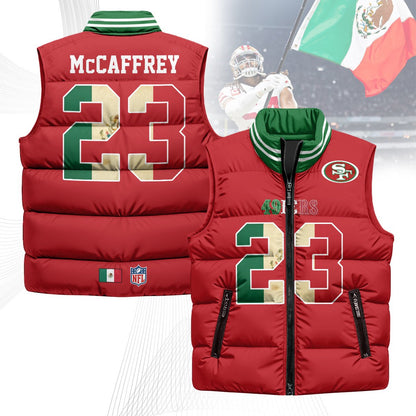 San Francisco 49ers Mexico Puffer Vest