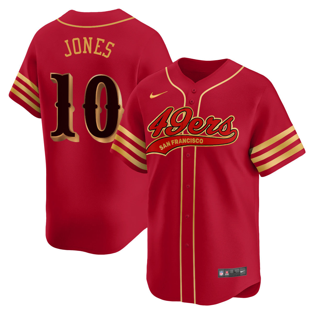 SF Rivalry Series Baseball Jersey - All Stitched
