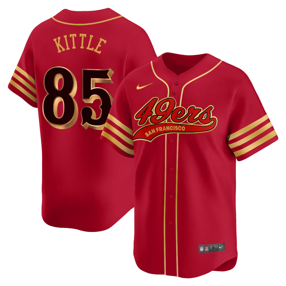 SF Rivalry Series Baseball Jersey - All Stitched