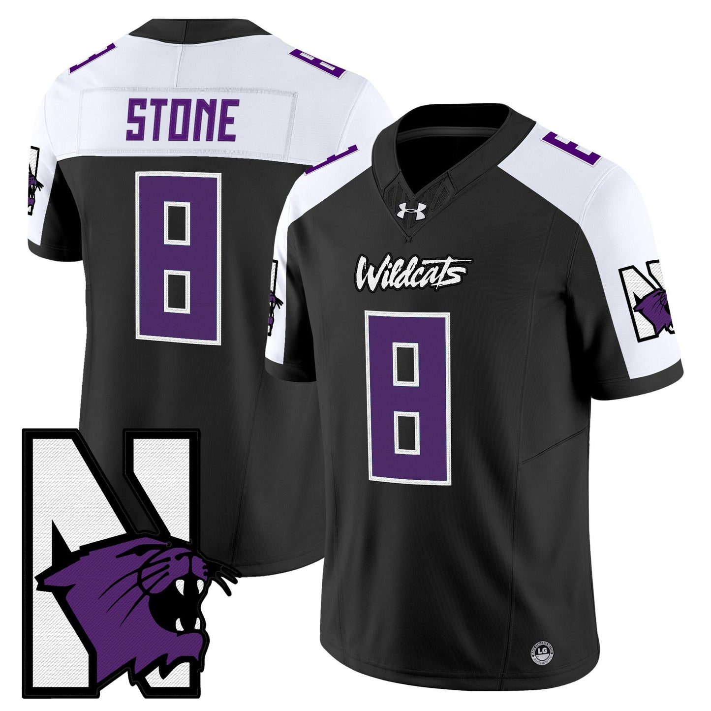 Men's Northwestern Wildcats Honoring ’95 Vapor Limited Jersey - All Stitched