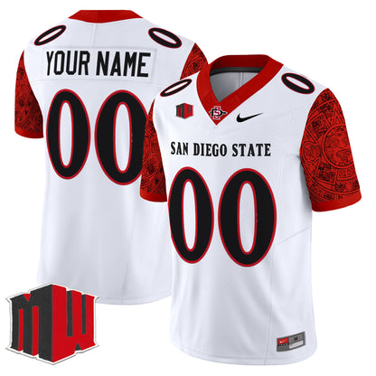 San Diego State Aztecs 2025 Vapor Limited Custom Jersey - All Stitched