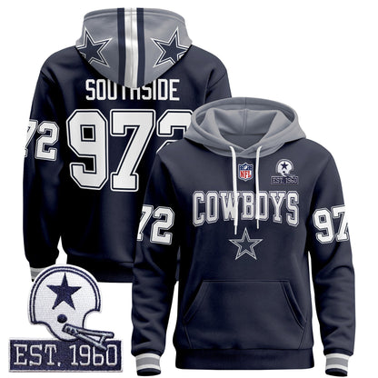 Men's Dallas Cowboys 2025 Premium Pullover Hoodie - All Stitched