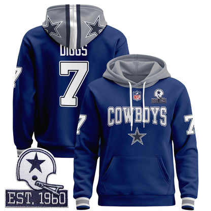 Men's Dallas Cowboys 2025 Premium Pullover Hoodie - All Stitched