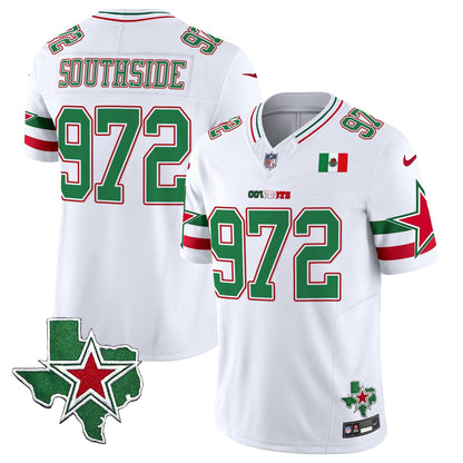 Men's Dallas Cowboys 2025 Mexico Vapor Limited Jersey - All Stitched