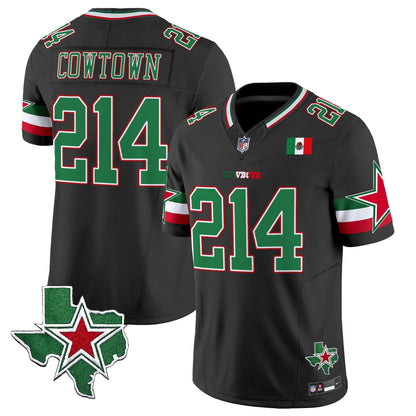 Men's Dallas Cowboys 2025 Mexico Vapor Limited Jersey - All Stitched