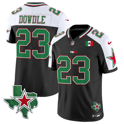 Men's Dallas Cowboys 2025 Mexico Vapor Limited Jersey - All Stitched