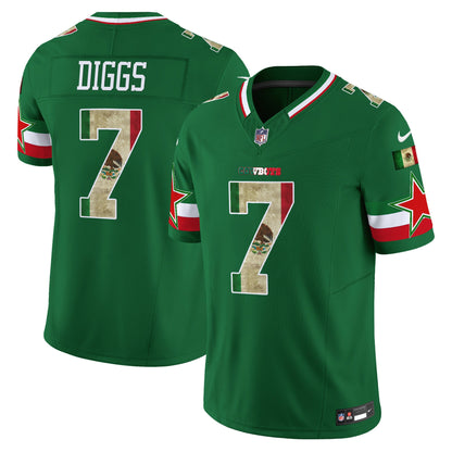Men's Dallas Cowboys Mexico Vapor Limited Jersey V3 - All Stitched