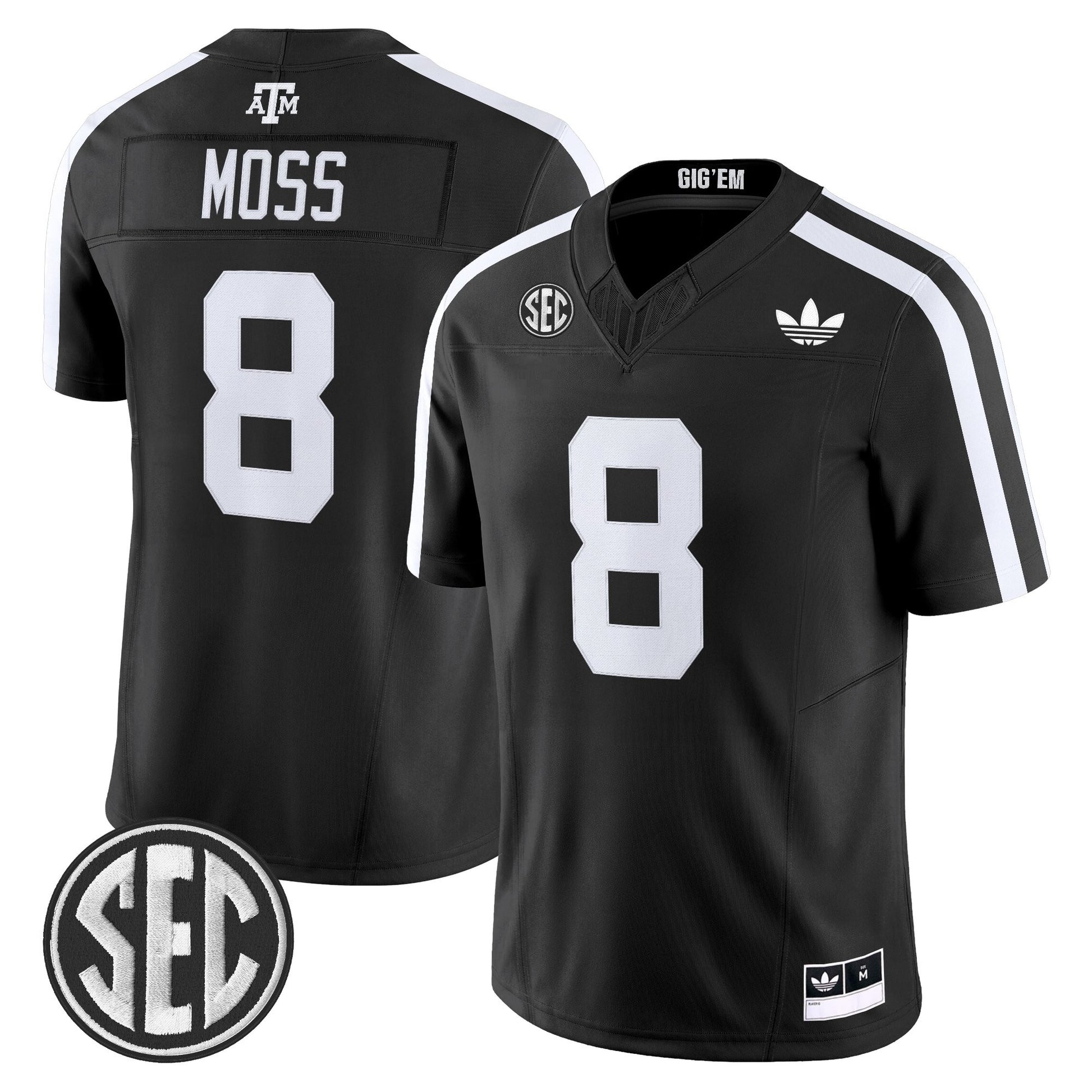 Men's Texas A&M Aggies 2025 Vapor Limited Jersey V2 - All Stitched
