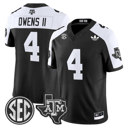 Men's Texas A&M Aggies 2025 Vapor Limited Jersey V2 - All Stitched