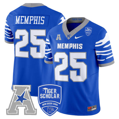 Men's Memphis Tigers 2025 Vapor Limited Jersey - All Stitched