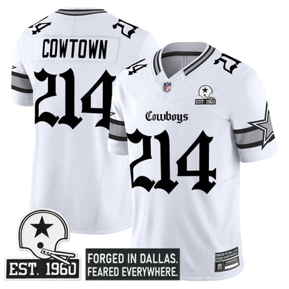 Men's Dallas Cowboys 'Gothic Lone Star Edition' Vapor Limited Jersey - All Stitched