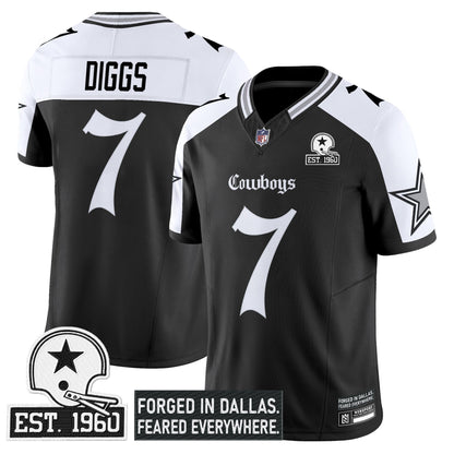 Men's Dallas Cowboys 'Gothic Lone Star Edition' Vapor Limited Jersey - All Stitched