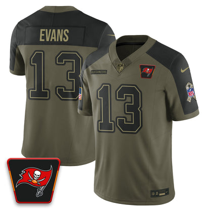 Tampa Bay Buccaneers 2025 Salute to Service Limited Jersey - All Stitched509VTHNJS237