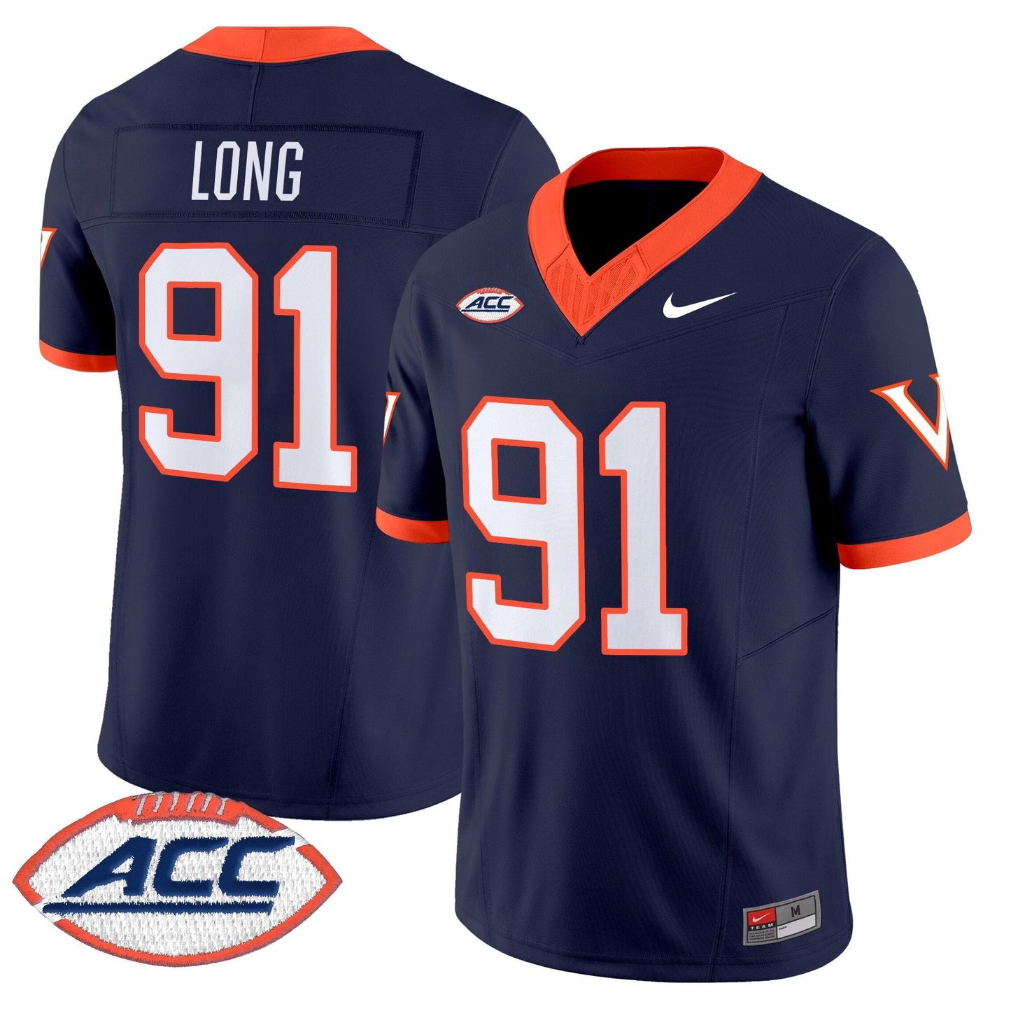 Men's Virginia Cavaliers 1995 Throwbacks Vapor Limited Jersey - All Stitched