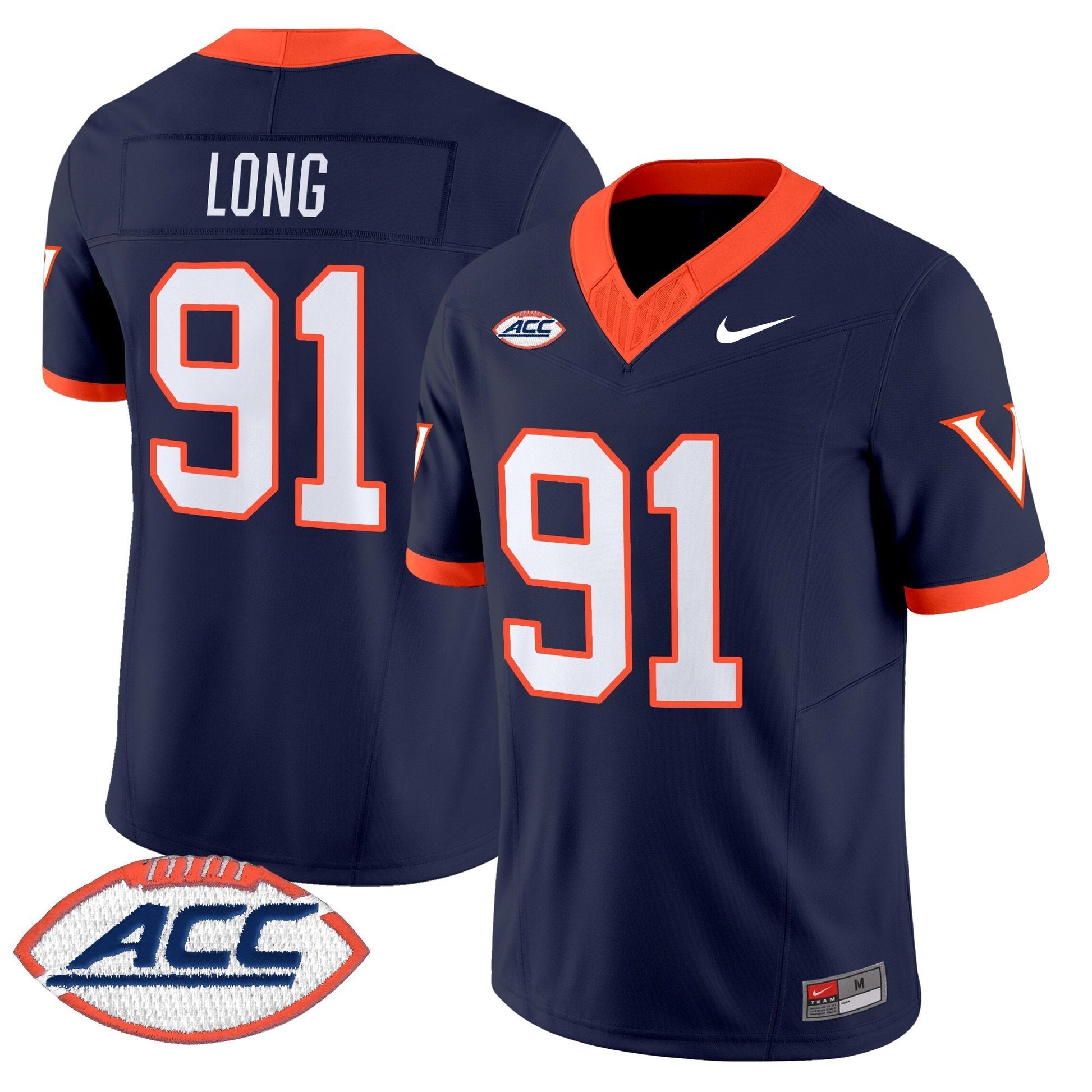 Men's Virginia Cavaliers 1995 Throwbacks Vapor Limited Jersey - All Stitched