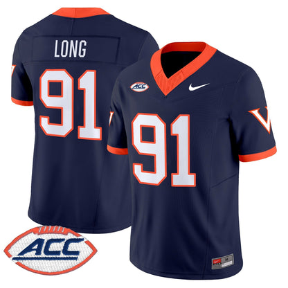 Men's Virginia Cavaliers 1995 Throwbacks Vapor Limited Jersey - All Stitched
