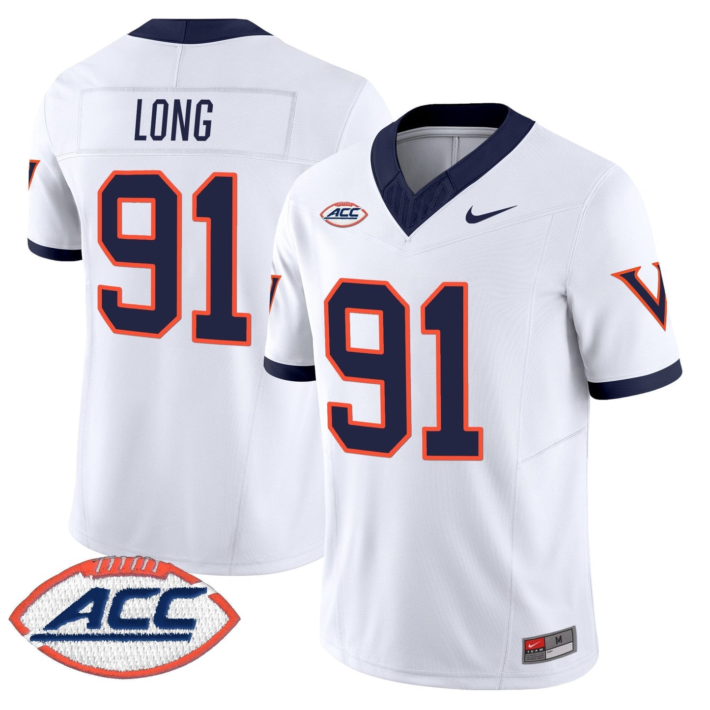 Men's Virginia Cavaliers 1995 Throwbacks Vapor Limited Jersey - All Stitched
