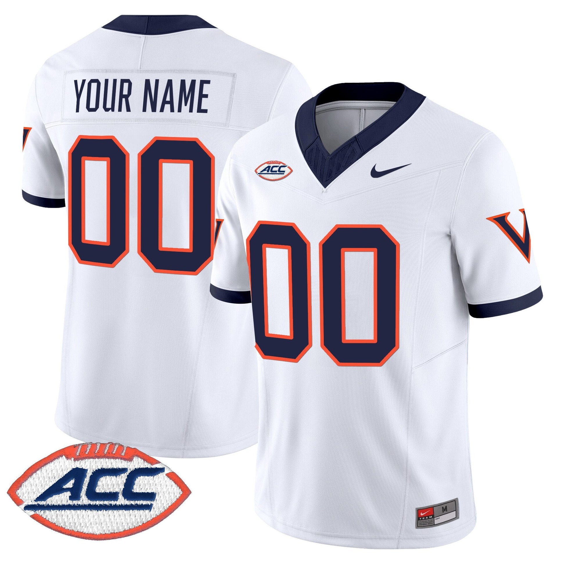 Virginia Cavaliers 1995 Throwbacks Vapor Limited Custom Jersey - All Stitched