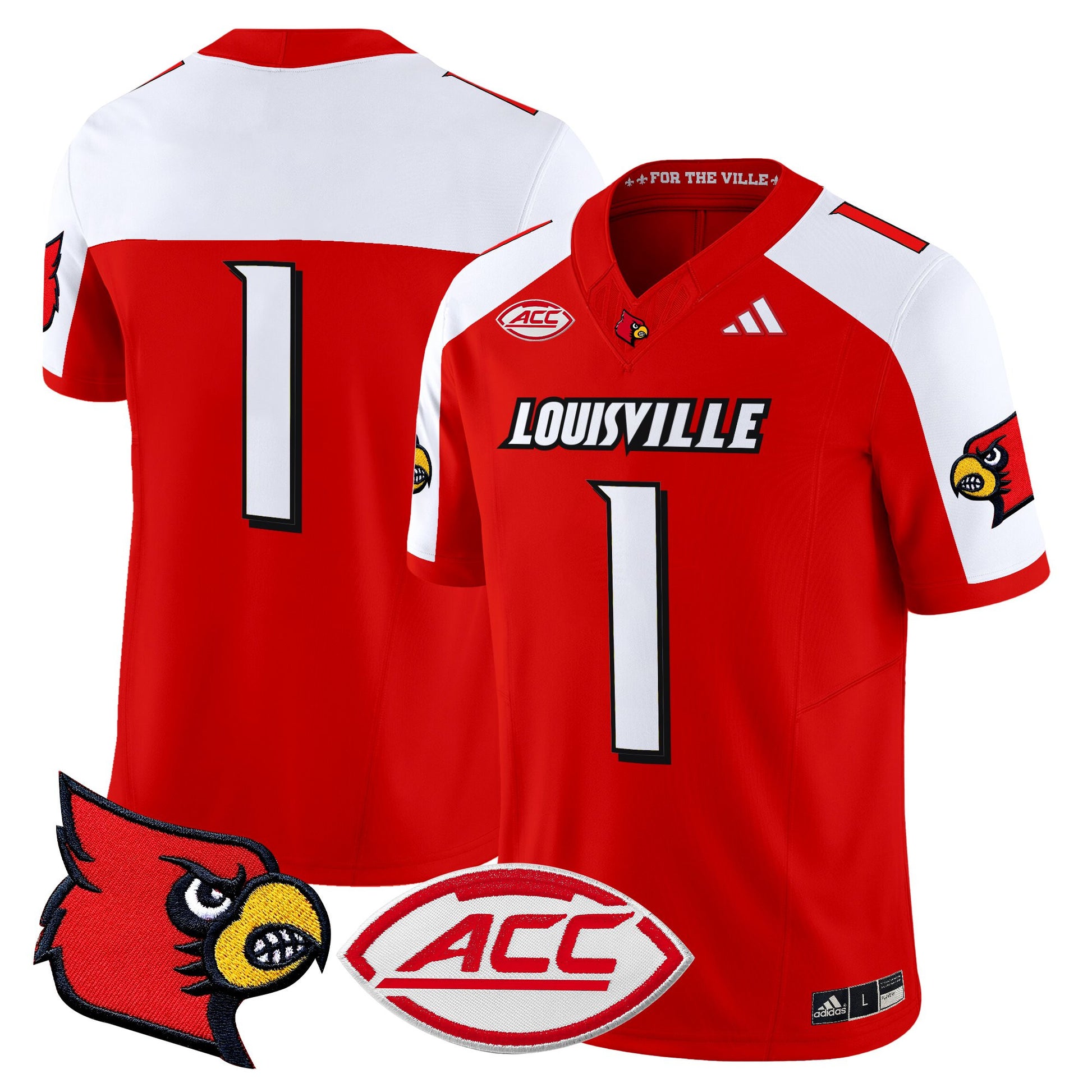 Men's Louisville Cardinals 2025 Vapor Limited Jersey - All Stitched