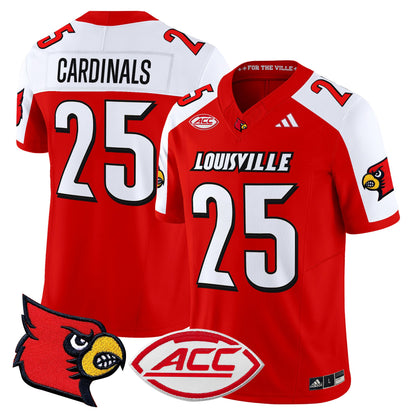 Men's Louisville Cardinals 2025 Vapor Limited Jersey - All Stitched