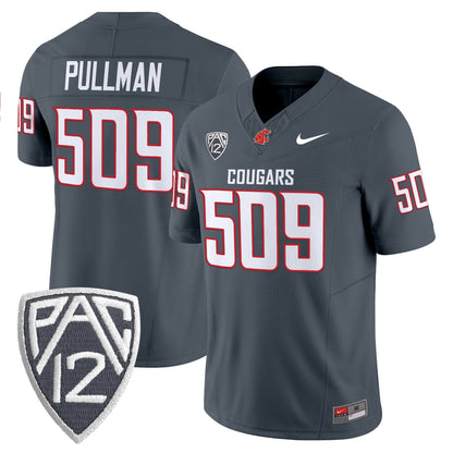 Washington State Cougars 2025 Vapor Limited Jersey V2 - All Stitched