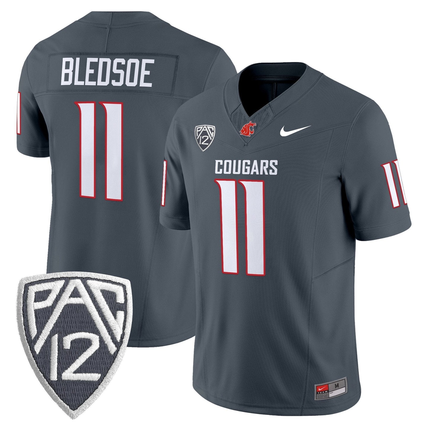 Washington State Cougars 2025 Vapor Limited Jersey V2 - All Stitched