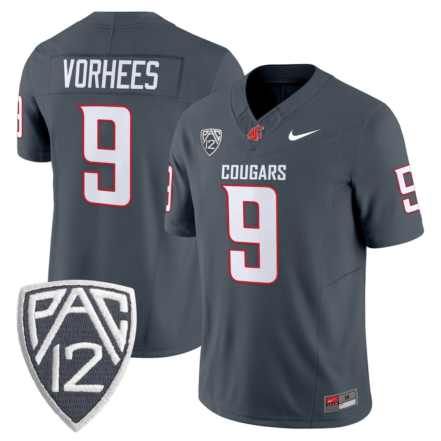 Washington State Cougars 2025 Vapor Limited Jersey V2 - All Stitched