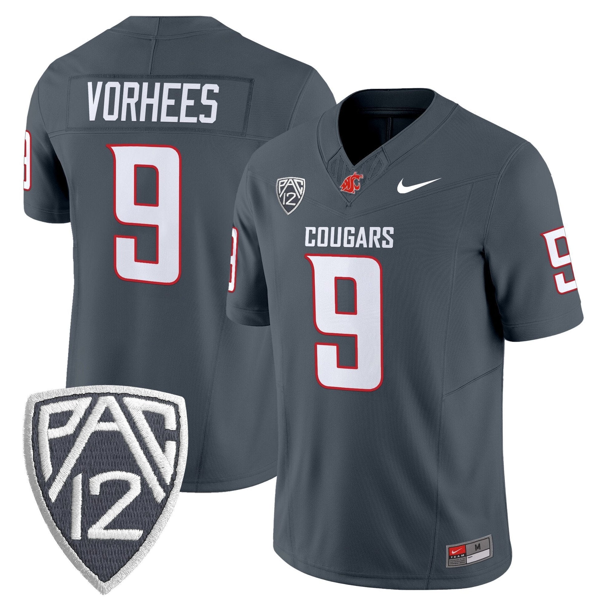 Washington State Cougars 2025 Vapor Limited Jersey V2 - All Stitched