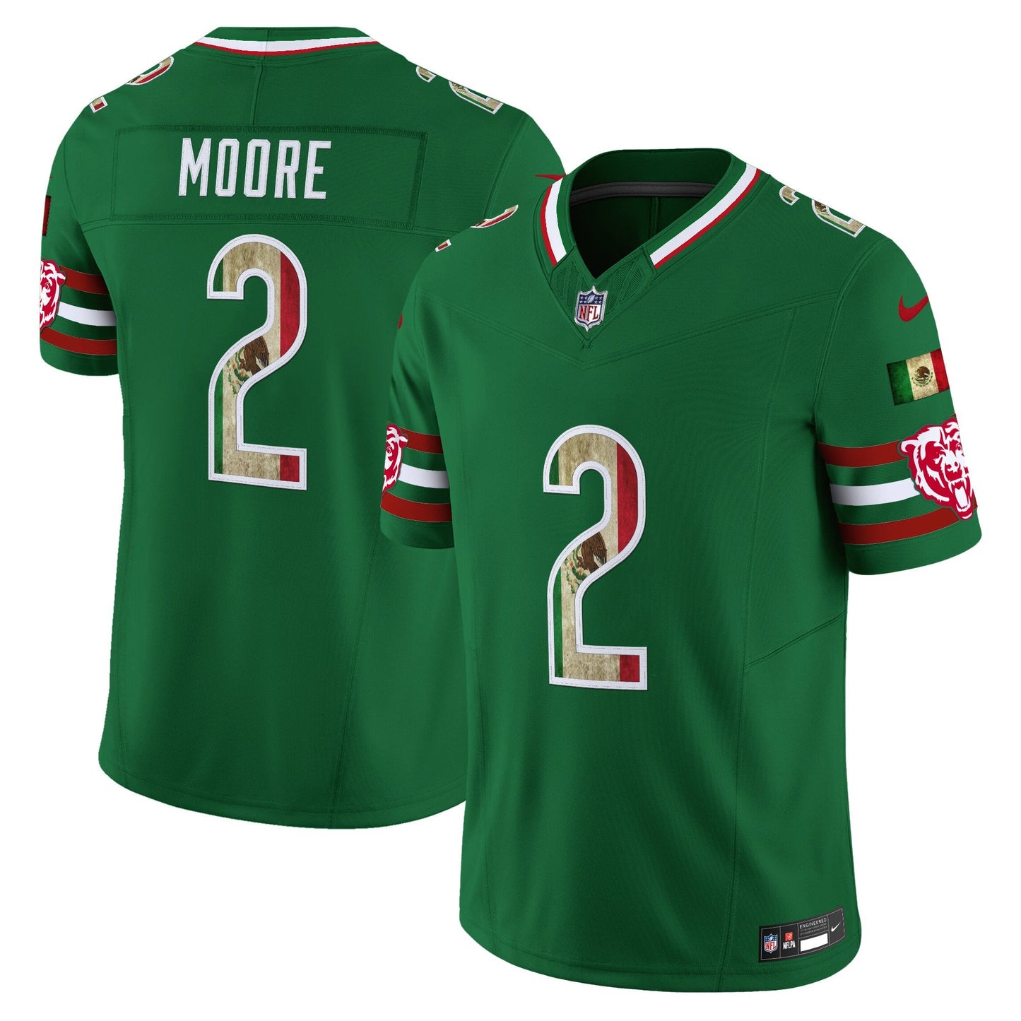 Men's Chicago Bears Mexico Vapor Limited Jersey - All Stitched