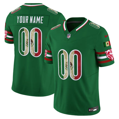 Chicago Bears Mexico Vapor Limited Custom Jersey - All Stitched