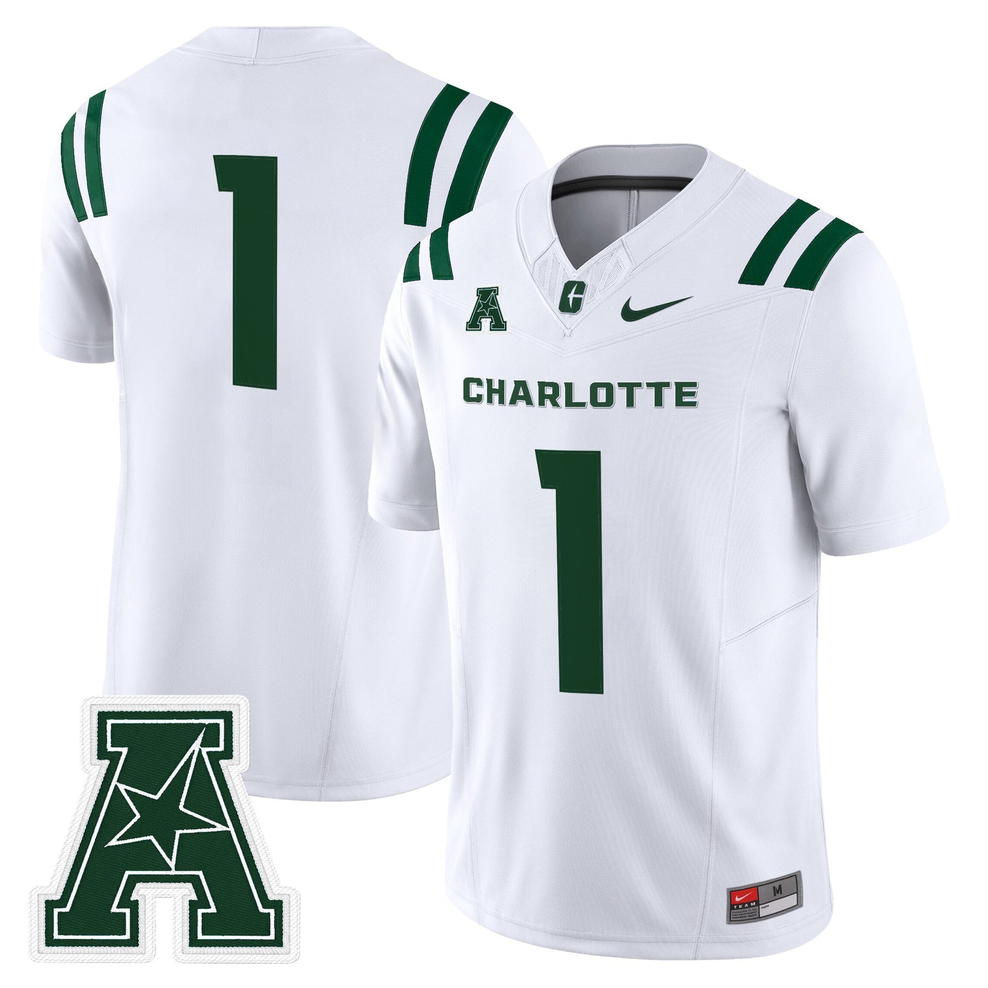 Men's Charlotte 49ers 2025 Vapor Limited Jersey - All Stitched